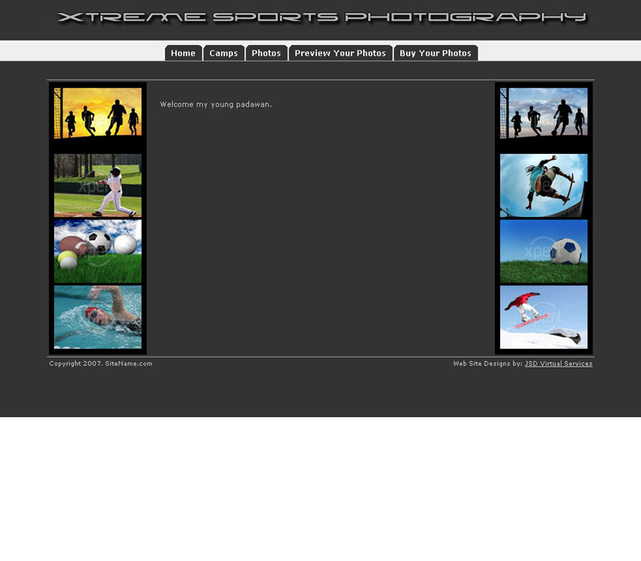 XHTML Transitional Site